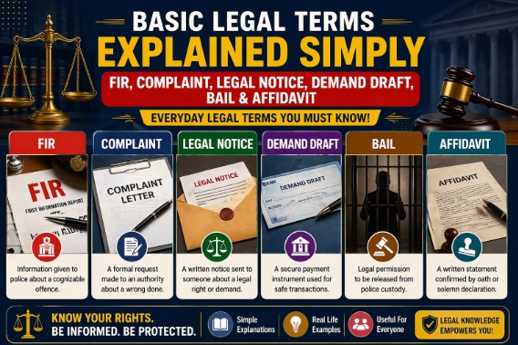 Basic legal terms in India