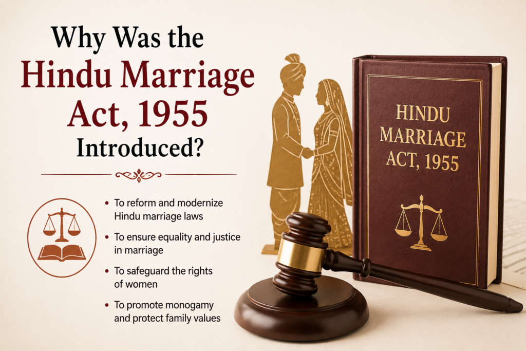 Why Was the Hindu Marriage Act, 1955 Introduced?