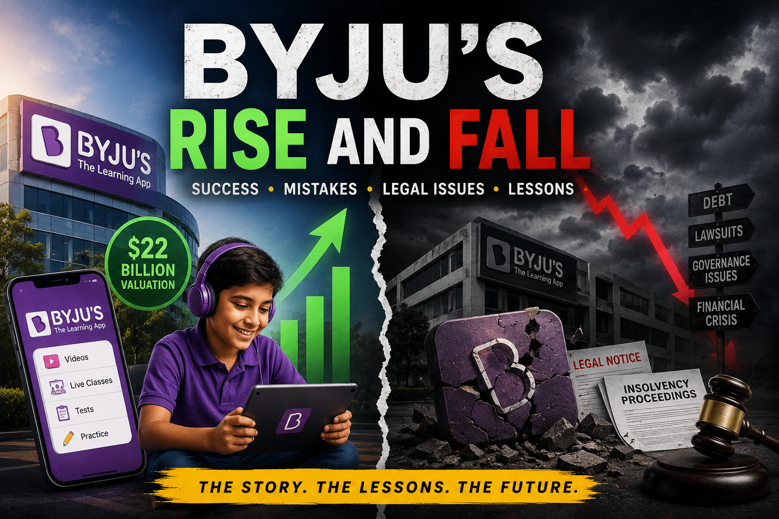 Byju’s Rise and Fall: Business Lessons, Legal Challenges, and Why Singapore Took Action