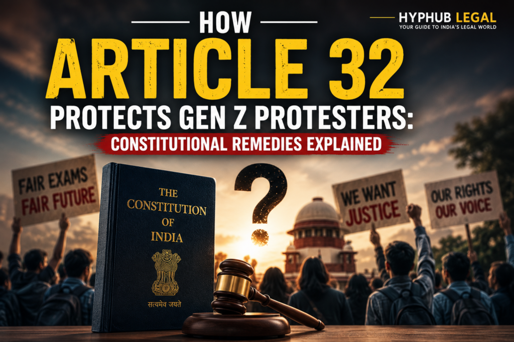 How Article 32 Protects Gen Z Protesters Constitutional Remedies Explained