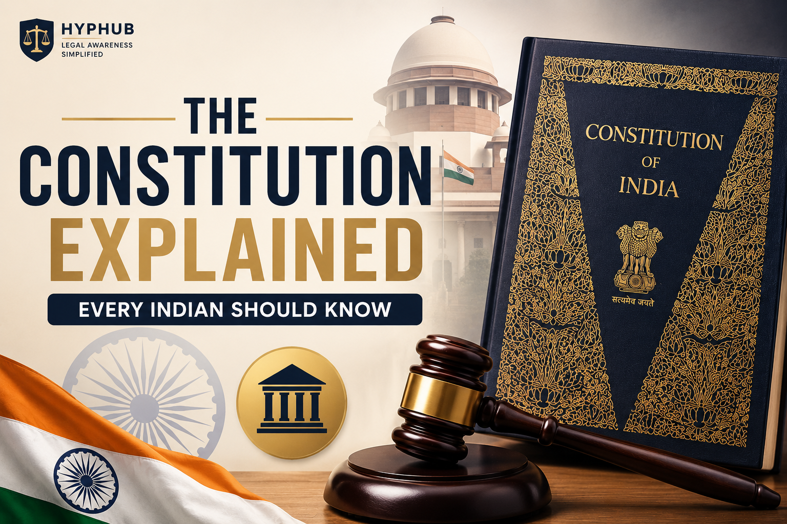 The Constitution of India Explained: History, Structure, and Why It Still Shapes Every Indian’s Life
