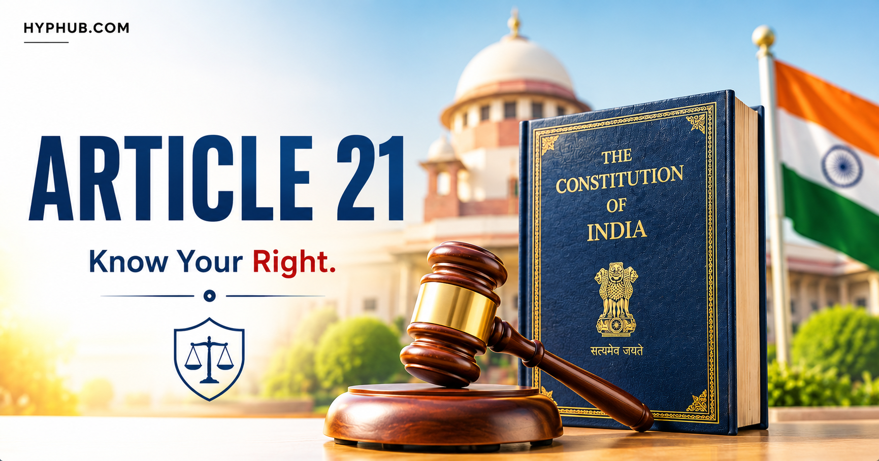 Article 21 Explained: Right to Life and Personal Liberty – Meaning, Importance, Landmark Judgments & Rights Under the Indian Constitution (2026 Guide)